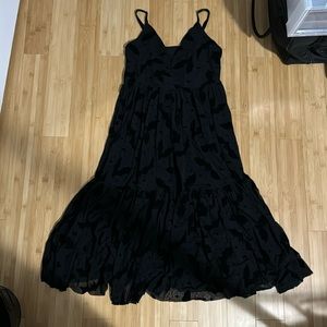 Blackmilk Clothing Flock Of Bats Sheer Midaxi Dress sz S Limited Edition